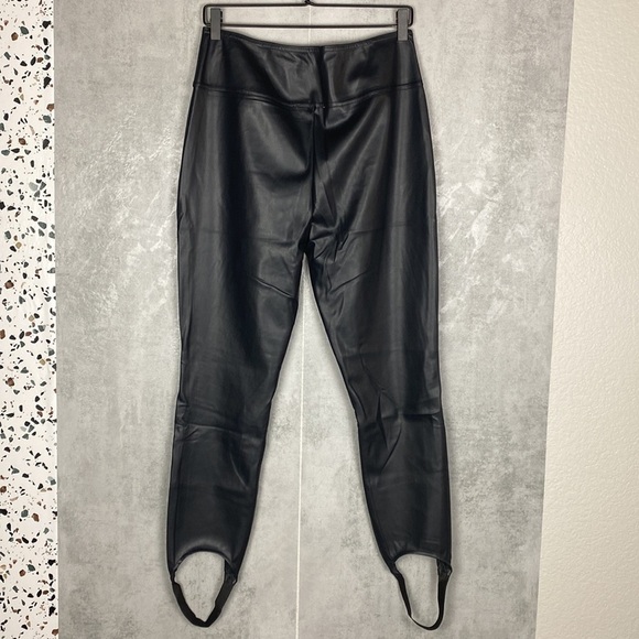 WeWoreWhat leather stirrup legging - Picture 6 of 8